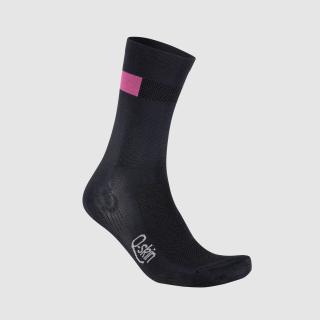 Sportful SNAP dámske ponožky black carmine rose 39-41