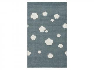 Detský koberec - Malý Mráčik Farba: mätová-biela, Rozmery: 120 x 180 cm