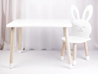 Detský stôl a stoličky Zajačik Variant: stôl + 1 stolička