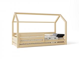 Domčeková posteľ Premium so šuflíkom rozmer lôžka: 100 x 180 cm, šuplík, nožičky: bez nožičiek, Zábrany: obe