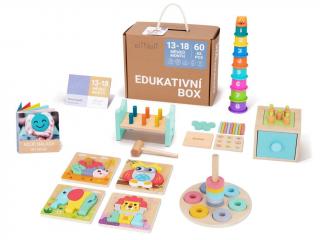 Sada náučných hračiek pre deti od 1 roka (13–⁠18 mesiacov) - edukatívny box
