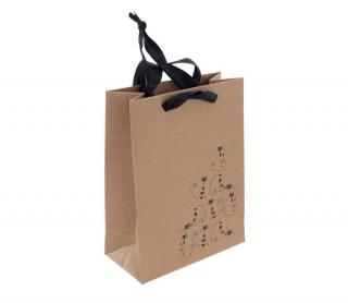 Darčeková taška s čiernymi mačkami - veľkosť M