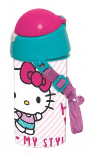 Fľaša s mačičkou Hello Kitty