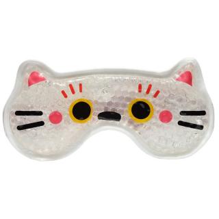 Gélová maska na oči s mačkou Maneki Neko
