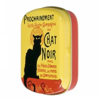 Plechová krabička s mačkou Le Chat noir
