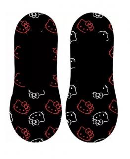 Ponožky s mačičkou Hello Kitty - 2 motívy, 2 veľkosti černá 35-38