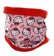 Šál / tunel s mačkou Hello Kitty červená