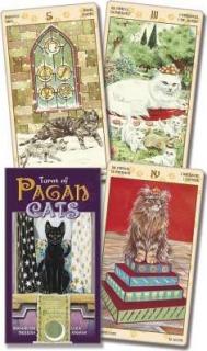 Tarotové karty s mačkami Pagan Cats