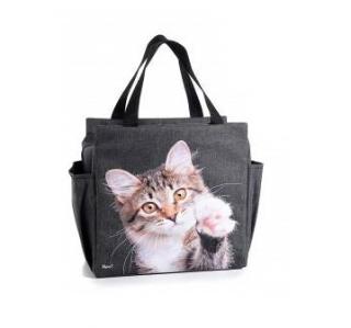 Veľká termo taška s mačkou - 3 varianty kočka s tlapkou