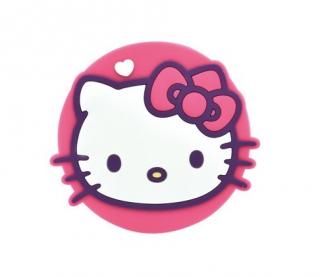 Vreckové zrkadlo s mačkou Hello Kitty - 2 motívy ružová