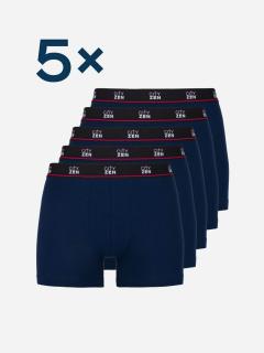 5pack pánskych boxeriek PUNO navy