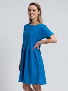 Dámske šaty ANNA kráľovsky modrá Veľkosť: 34/36