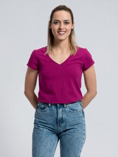 Dámske tričko FLORENCIA purpurová Veľkosť: M/38