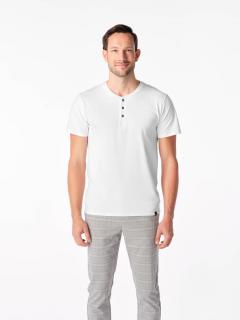Pánske tričko ERMONT biele Veľkosť: XL