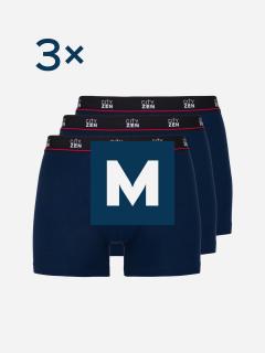 Triplepack pánskych boxeriek PUNO navy - M