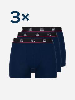 Triplepack pánskych boxeriek PUNO navy