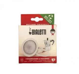 Bialetti Tesnenie 2 porcie, 3 tesnenia + filter