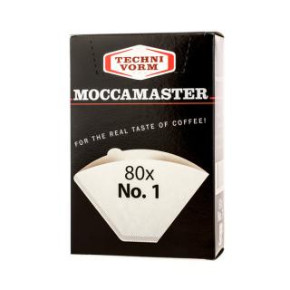 Moccamaster Filter No.1, 80ks (Papierové filtre Moccamaster Filter No.1, 80ks)