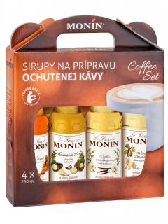 MONIN COFFEE BOX 4 x 0,25 l sirup