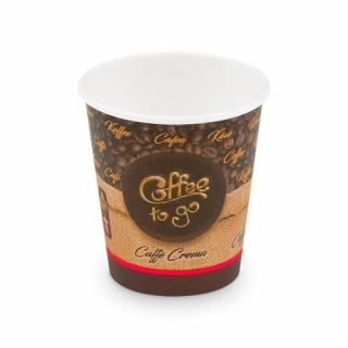Papierový pohár na kávu so sebou 200ml (Pohár COFFEE TO GO - 200ml)