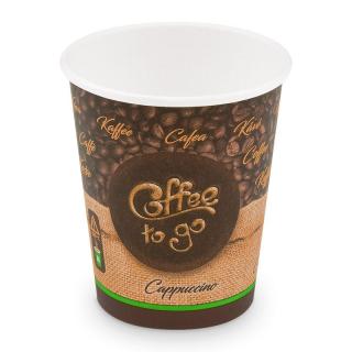 Papierový pohár na kávu so sebou 280ml (Pohár COFFEE TO GO - 280ml)