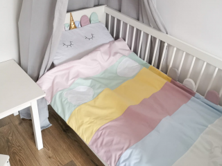 Bavlnené obliečky JEDNOROŽEC na jednolôžko