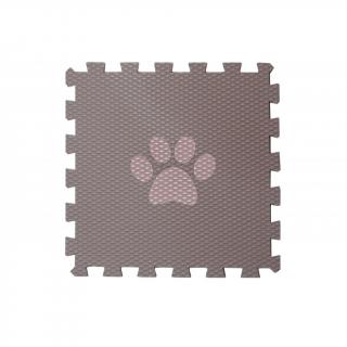 Detská penová puzzle podložka LABKA Zvoľte farbu: Tmavo hnedá s hnedou
