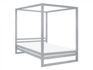 Dvojlôžková posteľ BALDEE Zvoľte farbu: Tmavo sivá, Rozmer: 160 x 200 cm