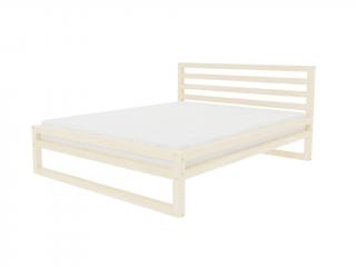 Dvojlôžková posteľ DELUXE Zvoľte farbu: Nelakovaná, Zvoľte rozmer: 200 x 200 cm
