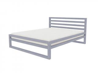 Dvojlôžková posteľ DELUXE Zvoľte farbu: Tmavo sivá, Zvoľte rozmer: 200 x 200 cm