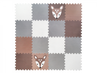 Hracie penové puzzle do detskej izby 16 dielov KOLÚŠIK