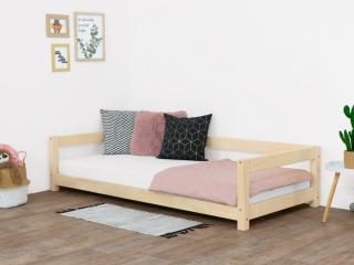 Jednolôžková posteľ STUDY 120x200 cm + matrac METROPOLIS Zvoľte farbu: Transparentná vosková lazura matná