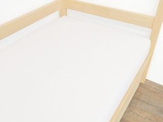 Jednolôžková prestieradlo z mikroplyšu Zvoľte farbu: Biela, Zvoľte rozmer: 70 x 140 cm