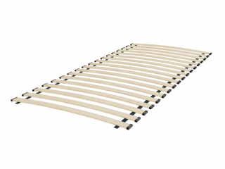 Lamelový rošt CONVEX s prehnutými lamelami Zvoľte rozmer: 80x200 cm, Zvoľte počet lamiel: 18 ks