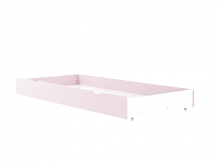Malý úložný šuplík pod posteľ SIMONE na kolieskach Zvoľte farbu: Ružová
