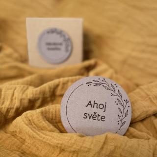 Míľnikové kolieska AHOJ SVETE pre bábätká Zvoľte farbu: Tmavo hnedá