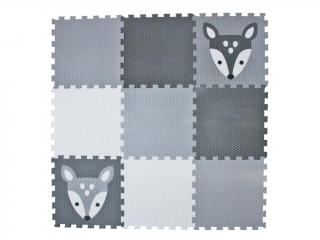 Penová puzzle podlaha 9 dielov KOLOUŠOK do detskej izby