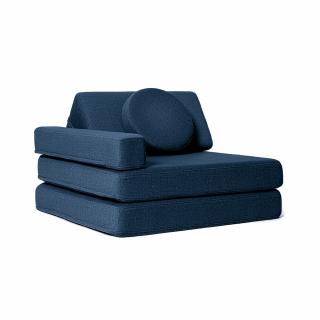 Rozkladacie penové kreslo ARMCHAIR Zvoľte farbu: Námornícka modrá