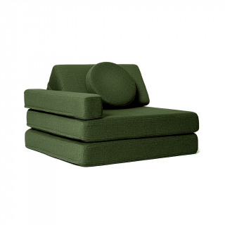 Rozkladacie penové kreslo ARMCHAIR Zvoľte farbu: Tmavo zelená