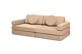 Skladací penový bunker SOFA MINI Zvoľte farbu: Hnedá