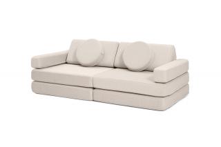 Skladací penový bunker SOFA MINI Zvoľte farbu: Krémová