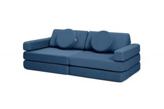 Skladací penový bunker SOFA MINI Zvoľte farbu: Námornícka modrá