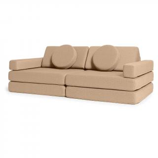 Veľký multifunkčný skladací bunker SOFA Zvoľte farbu: Hnedá