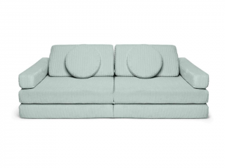 Veľký multifunkčný skladací bunker z menčestra SOFA PURE Zvoľte farbu: Svetlo zelená