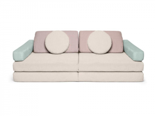 Veľký multifunkčný skladací bunker z menčestra SOFA PURE Zvoľte farbu: Viacfarebná