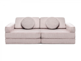 Veľký multifunkčný skladací bunker z menčestra SOFA Zvoľte farbu: Svetlo ružová