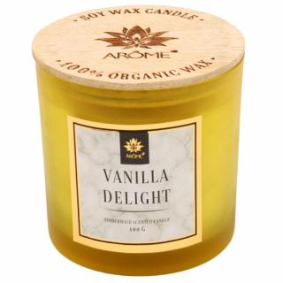 ARÔME - Vanilkový pôžitok  Vonná sviečka 400 g