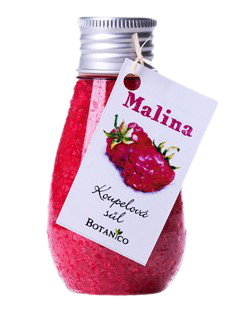 Botanico - Malina  Soľ do kúpeľa 75 ml