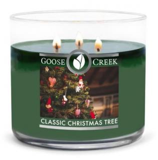 Goose Creek - Tradičný vianočný stromček  Aromatická sviečka v skle 411 g