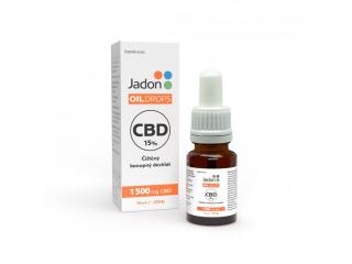Jadon - Oil drops- konopný destilát CBD 15%  Konopný destilát 10% 10 ml
